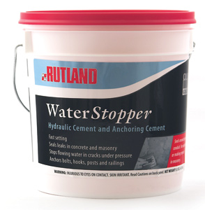 WATER STOPPER - Hydraulic & Anchoring Cement  10 lb. pail